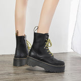 Amozae-Back To School Gifts Black Short Boots