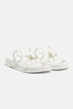 Amozae-About To Follow Casual Slides - White
