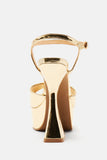 Amozae-A Special Thing Heeled Sandals - Gold