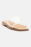 Amozae-Alexia Flat Sandals - White