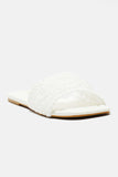 Amozae-Always Carefree Flat Sandals - White