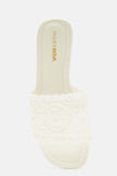 Amozae-Always Carefree Flat Sandals - White