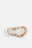 Amozae-Alaia Flat Sandals - White