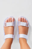 Amozae-All Good Days Flat Sandals - Clear