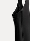 Amozae-nye outfits back to school dress  Ruched Corset Dress