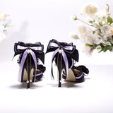 Amozae-kawaii shoes shoes woman 2025 trend Elegant woman heeled shoes lolita heels purple y2k shoes for women Party dresses woman designer shoe prom shoes