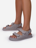 Amozae-PU Double Velcro Sandals