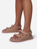 Amozae-PU Double Velcro Sandals