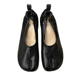 Amozae-back to school outfits Casual Friday Split Toe Tabi Flats