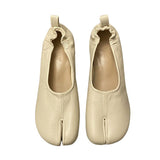 Amozae-back to school outfits Casual Friday Split Toe Tabi Flats