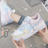 Amozae-Back To School Gifts Platform Cute Casual Sneakers