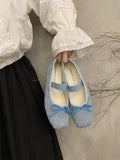 Amozae-Ballerinas Woman 2025 Bow-Knot Female Shoes Elegant Ballet Butterfly Dress New Grandma Summer Flat Butterfly-knot Spring