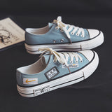 Amozae-Back To School Gifts Harajuku Canvas Shoes Women Ulzzang All-Match