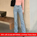 winter outfits men Skinny Jeans Women's Autumn 2024 High Waist Slimming High Straight Slim Fit Small Flared Pants Fashion