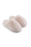 Amozae-Solid Color House Plush Slippers