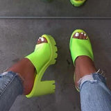 Amozae-Slippers Womens Non Slip High Heel Ladies Fashion Sandals Female Casual Summer Shoes Women's Sandalias321