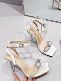 Amozae-Bow Pearl Heels