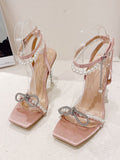 Amozae-Bow Pearl Heels