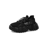 Amozae-Back To School Gifts Thick-soled Flying Woven Running Sports Sneakers