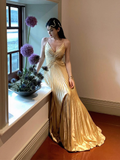 Amozae-dress to impress party dress nye outfits Light Luxury Sexy Backless Birthday Dress Long Prom Dress YM1651