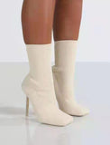 Amozae-Back To School Gifts Mid-tube High Heels Boots