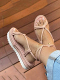 Amozae-Thick-Soled Rope Sandals