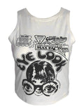 Amozae-Crop tank top with eye look graphic- Streetwear y2k outfits Fall Outfits Christmas Thanksgiving Gift New Year's Eve