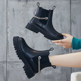 Amozae-Back To School Gifts British Style Short Boots