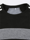 Amozae-Retro Sport Kontrastfarben Splice Sweatshirt- Streetwear y2k outfits Fall Outfits Christmas Thanksgiving Gift New Year's Eve