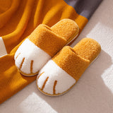 Amozae-Back To School Gifts Cat's claw plush slippers