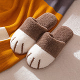 Amozae-Back To School Gifts Cat's claw plush slippers