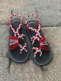 Amozae-Bohemian Rope Flat Sandals