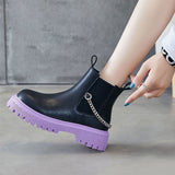 Amozae-Back To School Gifts British Style Short Boots