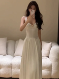 Amozae-dress to impress party dress nye outfits Sexy White Dress Elegant Long Party Dress YM1733