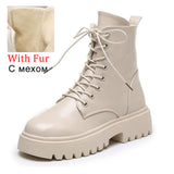 Amozae-Back To School Gifts British Style Martin Boots
