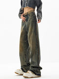 Amozae-Boyfriend jeans with a classic vintage wash- Streetwear y2k outfits Fall Outfits Christmas Thanksgiving Gift New Year's Eve