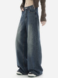 Amozae-Vintage Baggy Boyfriend Jeans mit Wascheffekt- Streetwear y2k outfits Fall Outfits Christmas Thanksgiving Gift New Year's Eve