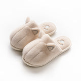 Amozae-Back To School Gifts cute cat's claw cotton slippers