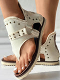 Amozae-Star Print Studded Sandals