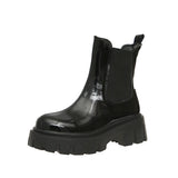 Amozae-Back To School Gifts British Style Mid Tube Boots