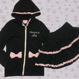Amozae-Y2k Punk Hoodie Women Vintage Clothes Slim Sexy Sweatshirt Gothic Streetwear Zip Up Hoodies Kpop Harajuku Outerwears Femme Tops