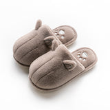 Amozae-Back To School Gifts cute cat's claw cotton slippers