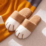 Amozae-Back To School Gifts Cat's claw plush slippers