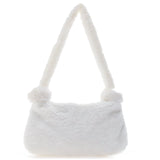 Amozae-Back To School Gifts Plush Underarms One-shoulder Handbag