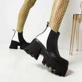 Amozae-Back To School Gifts Thick Soled Short Tube Boots