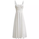 Amozae-dress to impress party dress nye outfits women's white dress YM1272