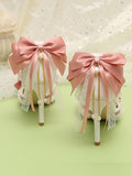 Amozae-kawaii shoes stilettos for women bridal wedding shoes pink lolita heels shoes with heels large size women's shoes trend 2025 party y2k shoes prom shoes