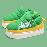 Amozae-Back To School Gifts Aesthetic Flat Fluffy Boot