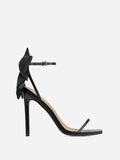 Amozae-Fairytale Ankle Strap Bow Decor Heel