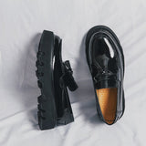 Amozae- Anyang Chunky Sole Patent Loafers